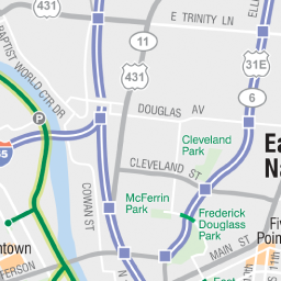 Nashville Bike Trails Map Interactive Map | Greenways For Nashville